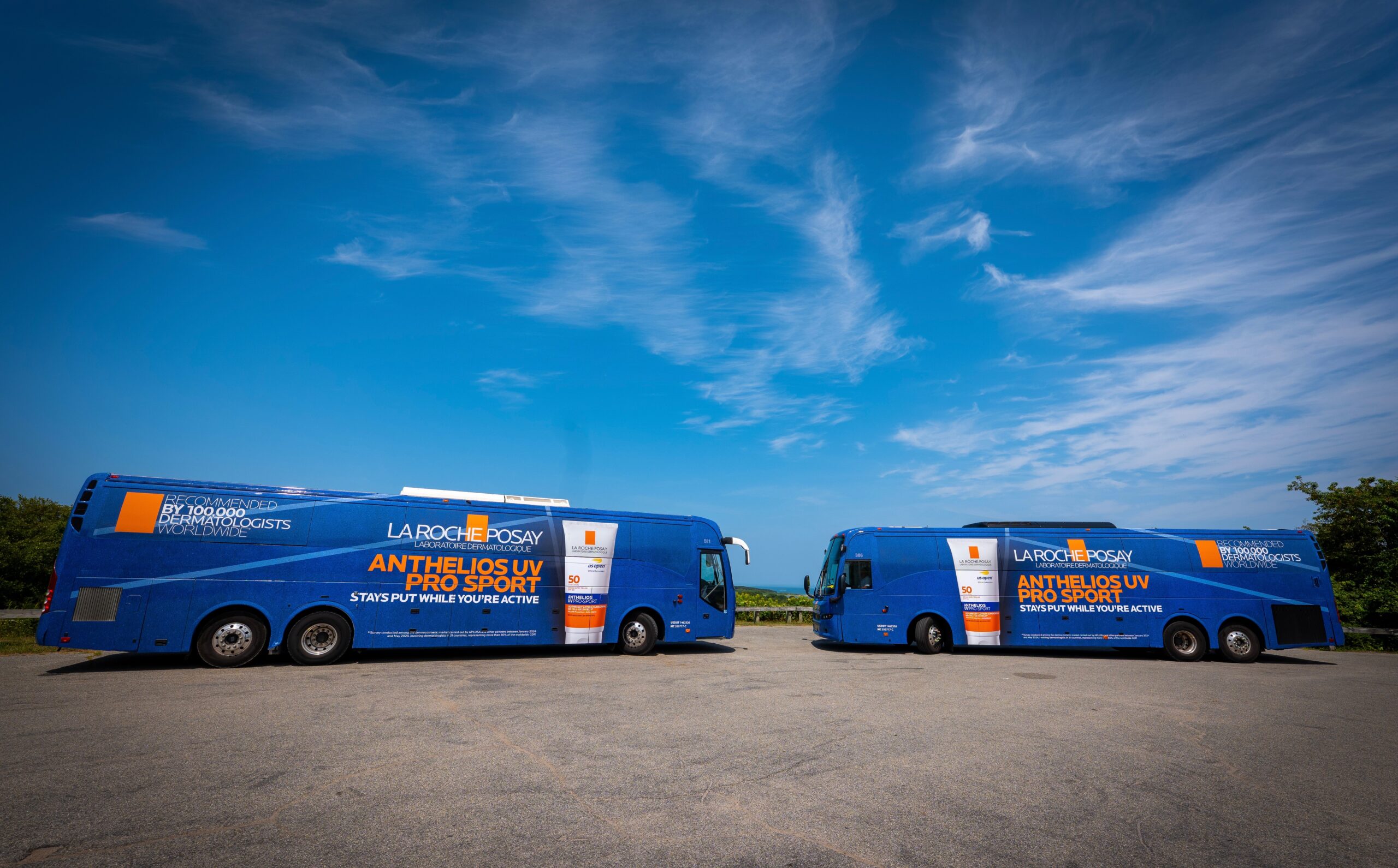 skincare bus wrap