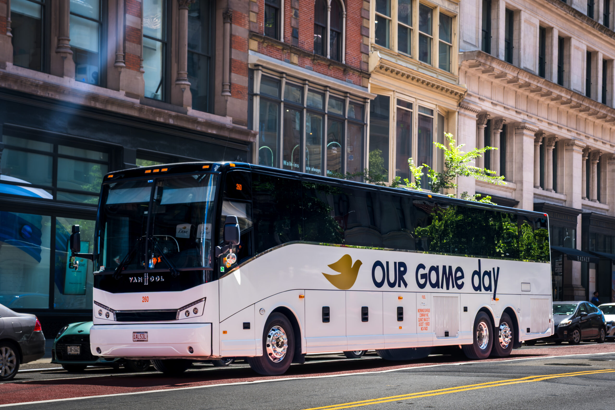 Dove FIFA World Cup 2026 Coach Bus Wrap Campaign
