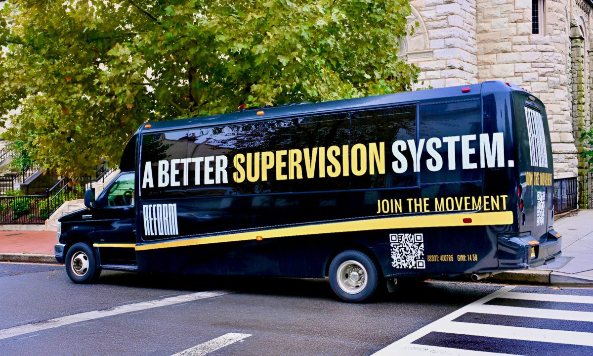 Bus Wrap Inc. was proud to wrap this custom mini bus for the Criminal Justice REFORM Foundation’s NY to DC trip
