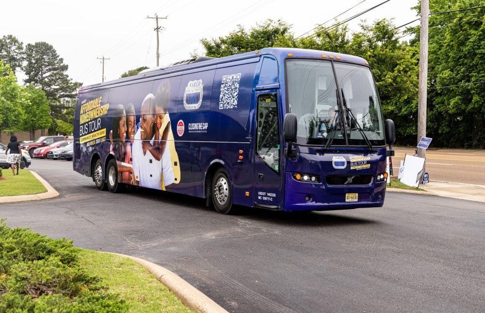 homeownership bus wrap tour